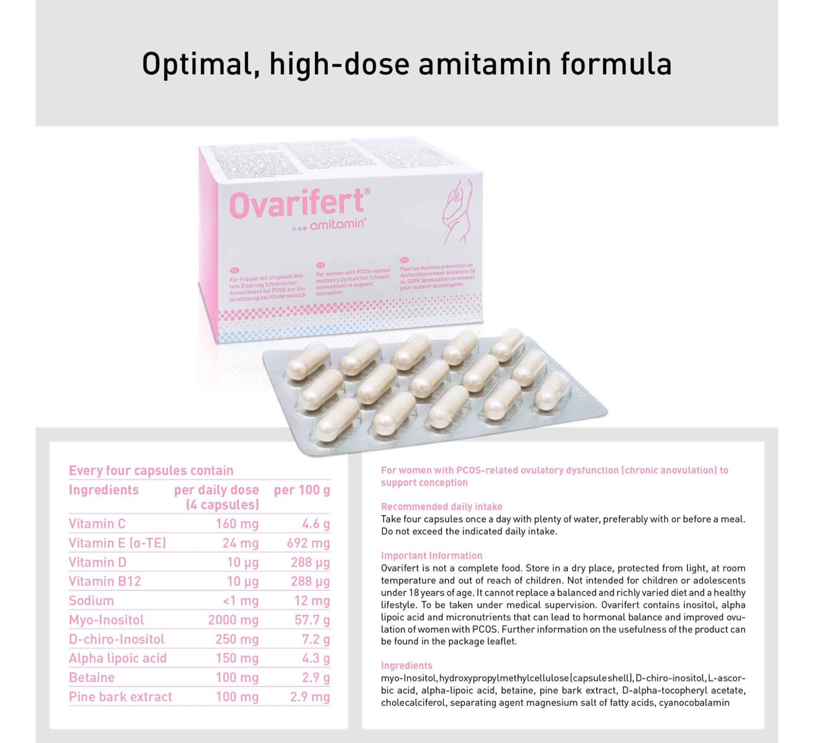 Ovarifert (120 capsules) - Image 2